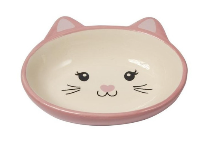 Comedero Plato En Cerámica Para Gato