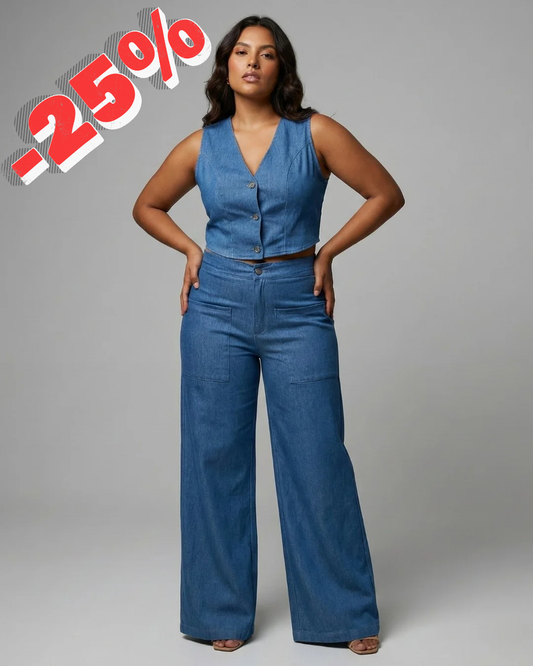 Conjunto Denim Elegance