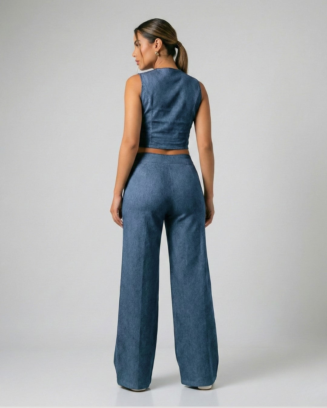 Conjunto Denim Elegance