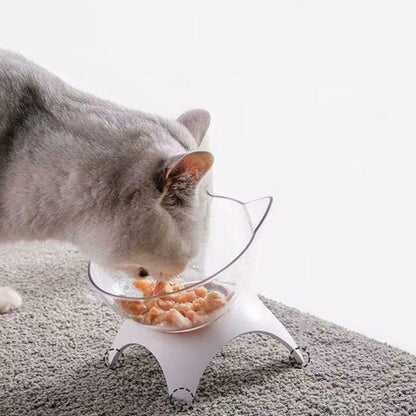 Comedero Ortopedico Anti Vomito Para Gato 13 Cm