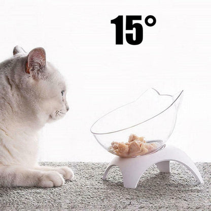 Comedero Ortopedico Anti Vomito Para Gato 13 Cm