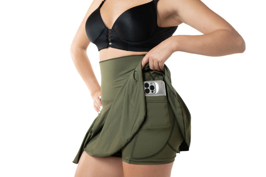 Falda Short Control De Abdomen
