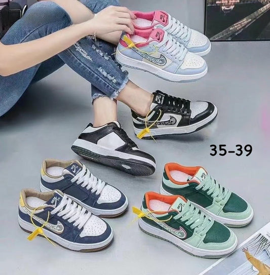 Tennis Urbanos Para Dama Diseño Clásico