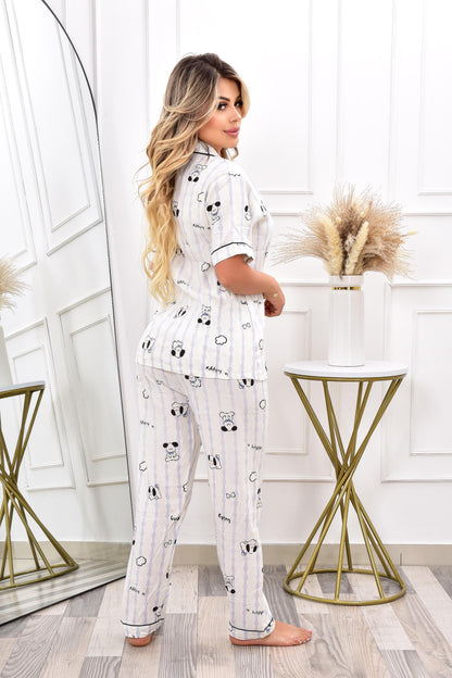 Pijama Tres Piezas Valentina Talla Única