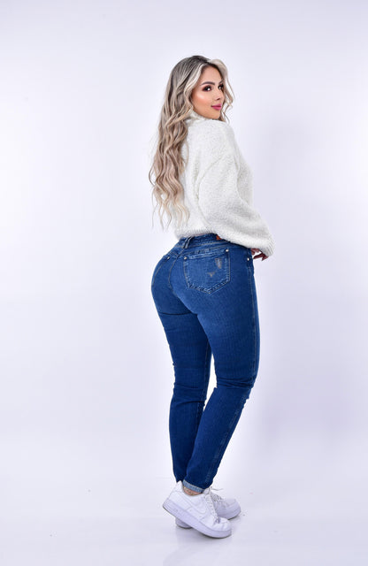 Sueter Para Dama Cuello Alto