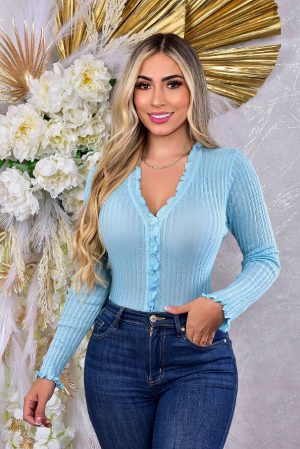 Blusa Para Dama Manga Larga Talla Única