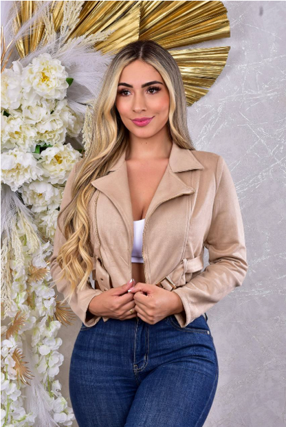 Chaqueta Corta Para Dama