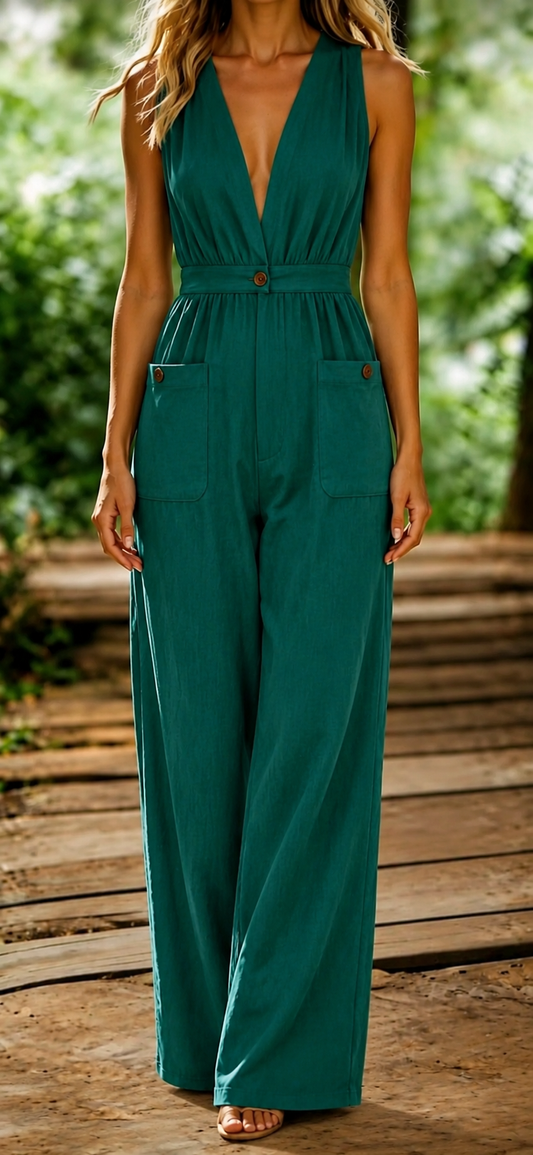 Enterizo Mayi- Elegancia Natural y Sofisticacion Atemporal